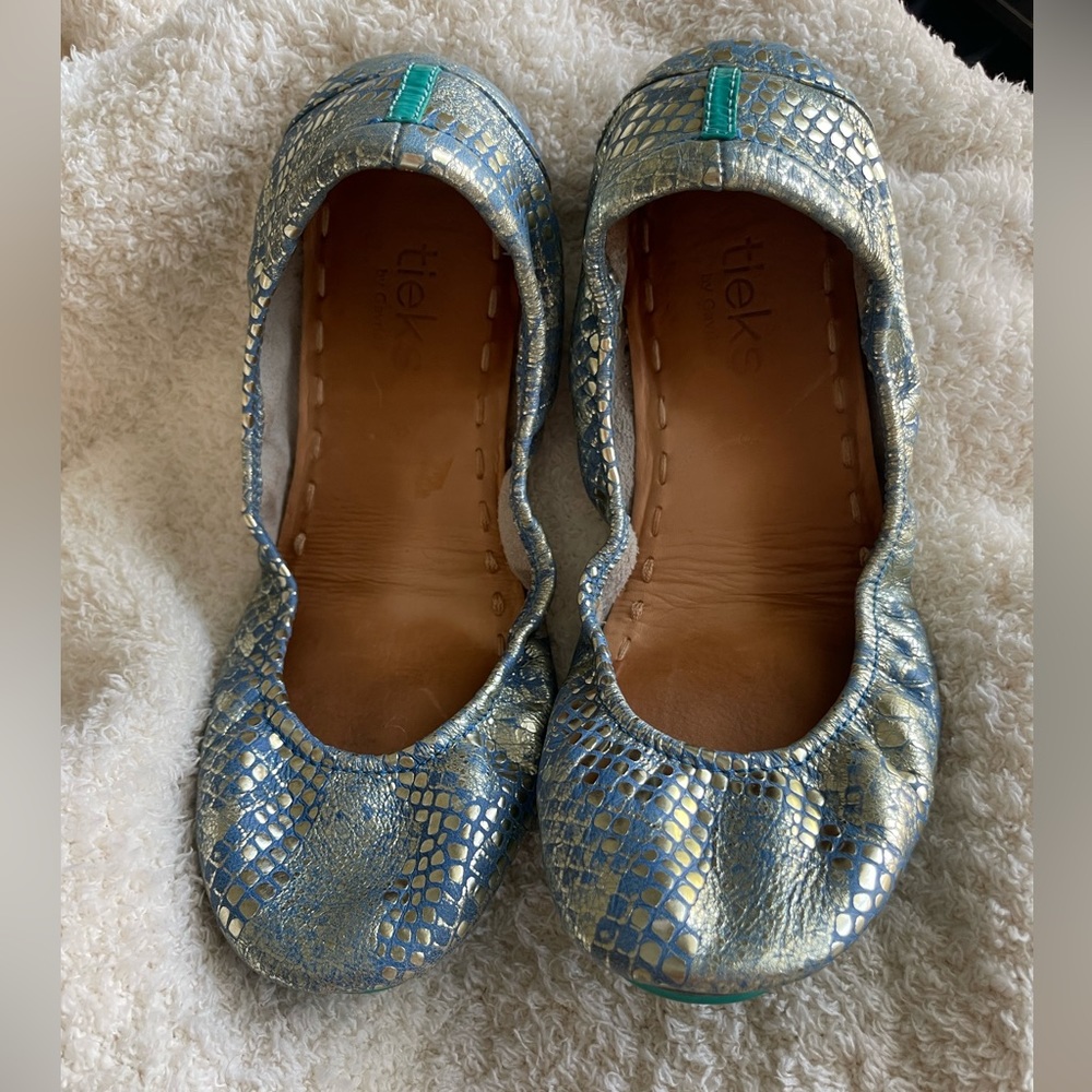 Tieks Paradise Blue 8